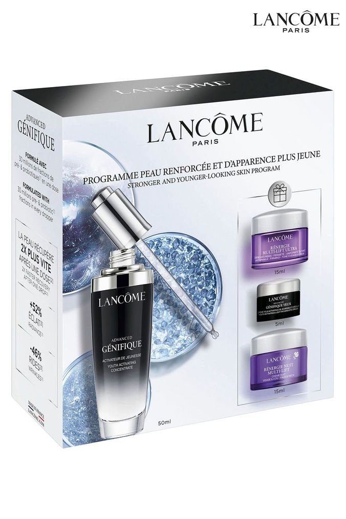 Lancôme Advanced Genifique Serum 50ml Skincare Routine Gift Set (K64678) | £94