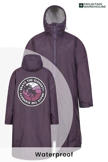 Mountain Warehouse Purple Tidal Kurzarms Waterproof Changing Robe (K64699) | £141