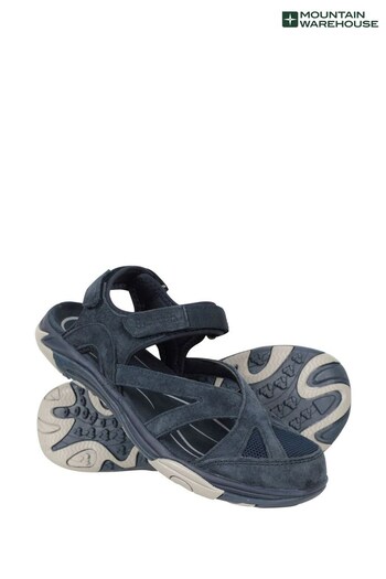 Mountain Warehouse Blue Sussex Covered Sandals - Womens (K64722) | £79