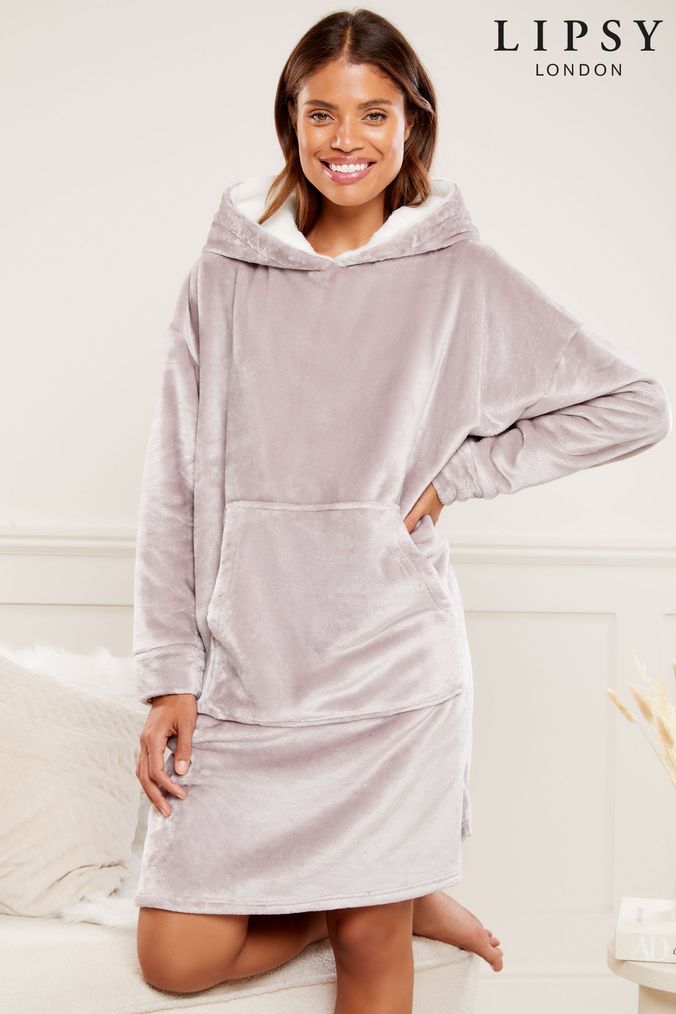 shearling hooded zip jacket 127 0Shops Buy Women s Hoodies