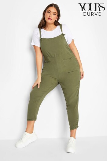 Yours Curve Green Limited Dungarees (K65400) | £33
