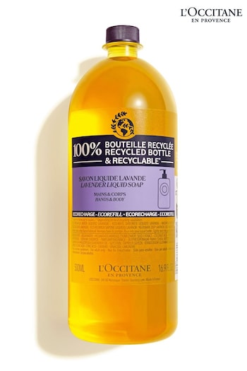 L'Occitane Shea Lavender Liquid Soap Eco Refill 500ml (K65753) | £22