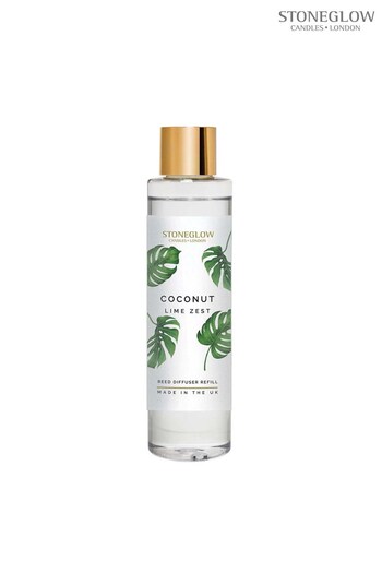 Stoneglow Urban Botanicals Coconut Lime Zest Reed Diffuser Refill 200ml (K66143) | £24