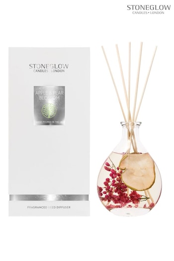 Stoneglow Natures Gift Apple and Pear Blossom Reed Diffuser (K66153) | £35