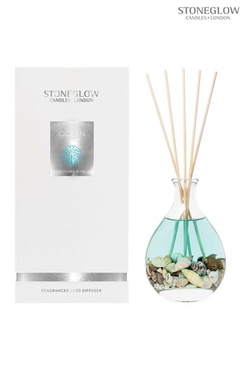 Stoneglow Clear Natures Gift Ocean Reed Diffuser (K66165) | £35