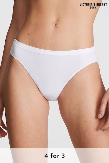 Victoria's Secret PINK White Bikini Knickers (K66172) | £9