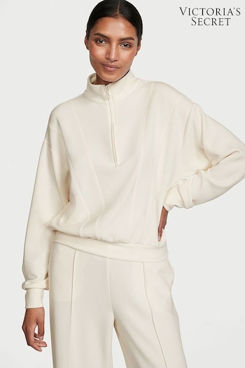 Victoria's Secret Linen Cream Sweatshirt (K66215) | £45