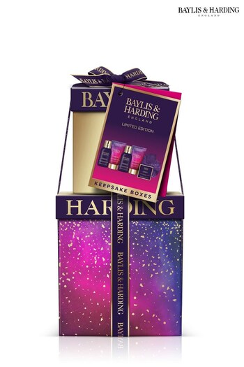 Baylis & Harding Midnight Fig and Pomegranate Luxury Pamper Present Gift Set (K66257) | £12