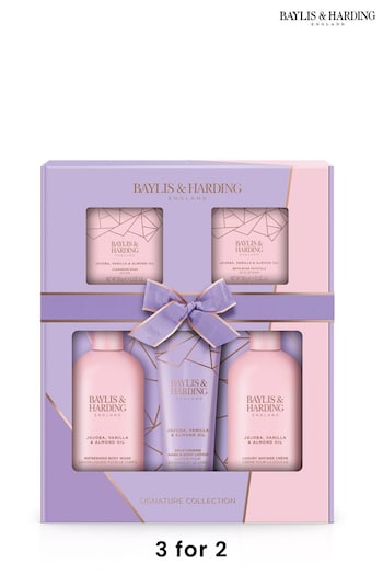 Baylis & Harding Jojoba, Vanilla and Almond Oil Perfect Pamper Gift Set (K66277) | £22.50
