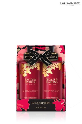 Baylis & Harding Boudiore Cherry Blossom Luxury Hand Care Gift Set (K66299) | £9