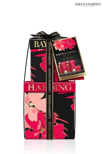 Baylis & Harding Boudiore Cherry Blossom Luxury Pamper Present Gift Set (K66301) | £12