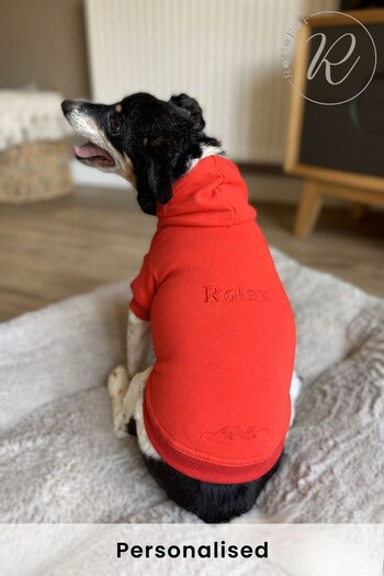 Personalised Luxury Dog Hoodie by Ruff (K66385) | £38