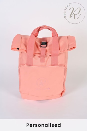 Personalised Luxury Roll Top Backpack by Ruff (K66413) | £45