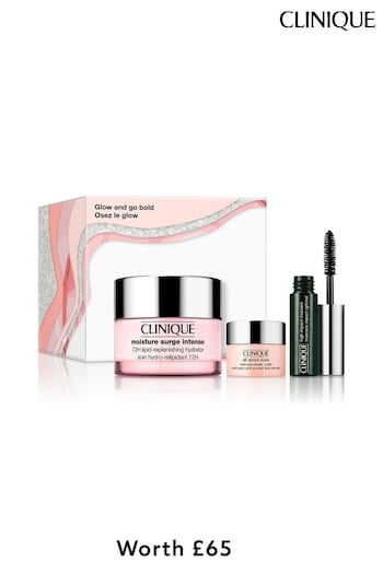 Clinique Glow and Go Bold: Beauty Gift Set (K66493) | £46