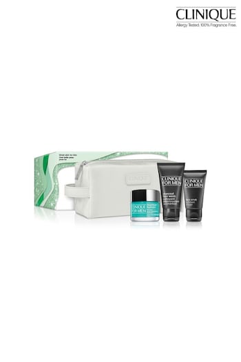 Clinique Great Skin For Him: Men’s Skincare Gift Set (Worth over £52) (K66498) | £42