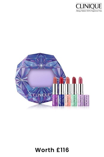 Clinique Plenty of Pop Lipstick: Makeup Gift Set (K66502) | £45