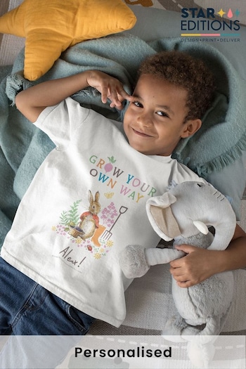 Personalised Grow Your Own Way Flopsy T-Shirt - Kids by Star Editions (K66604) | £14.99