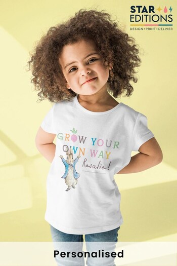 Personalised Grow Your Own Way Peter T-Shirt - Kids by Star Editions (K66605) | £14.99