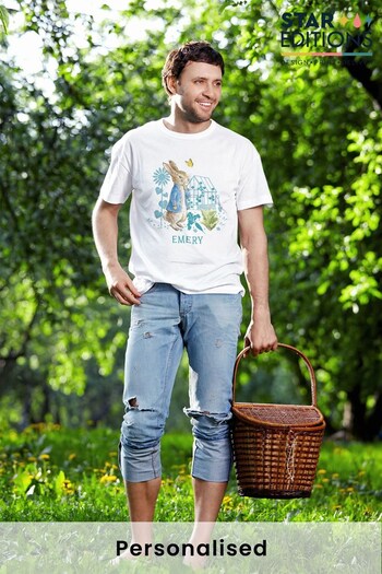 Personalised Peter Rabbit T-Shirt - Adults by Star Editions (K66613) | £19.99