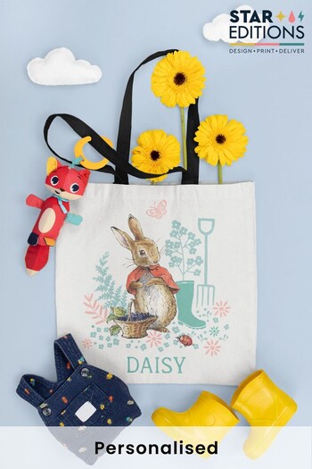 Personalised Flopsy Edge-to-Edge Tote Bag by Star Editions (K66618) | £14.99