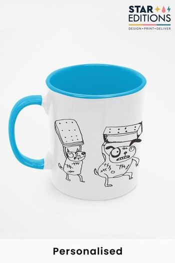 Personalised Snack Thieves Mug by Star Editions (K66626) | £14.99