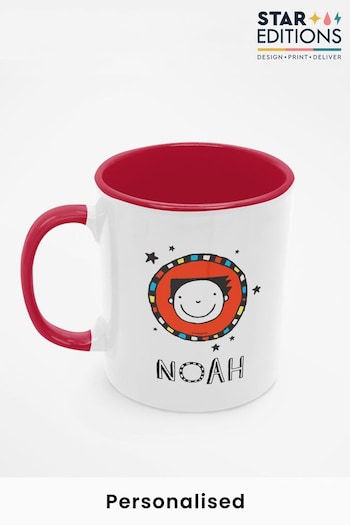 Personalised Smile Mug by Star Editions (K66628) | £14.99