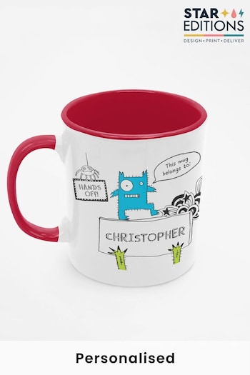 Personalised Emergency Biscuits Tom Gates Mug by Star Editions (K66638) | £14.99