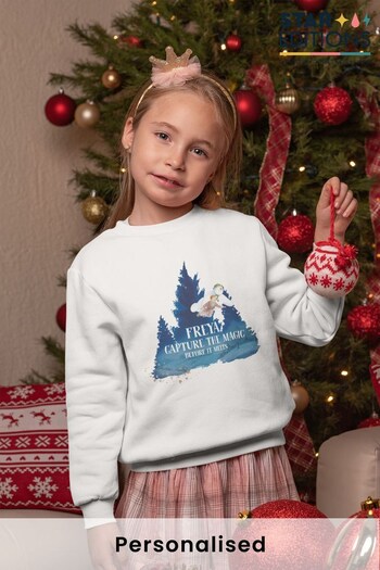 Personalised Capture the Magic Before it Melts Sweatshirt - Kids by Star Editions (K66648) | £29.99