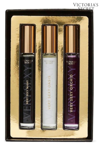 Victoria's Secret Very Sexy Assorted Rollerball 3 Piece Fragrance Gift Set (K66754) | £39