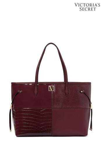 Victoria's Secret Bordeaux Patchwork Tote Bag (K66768) | £69