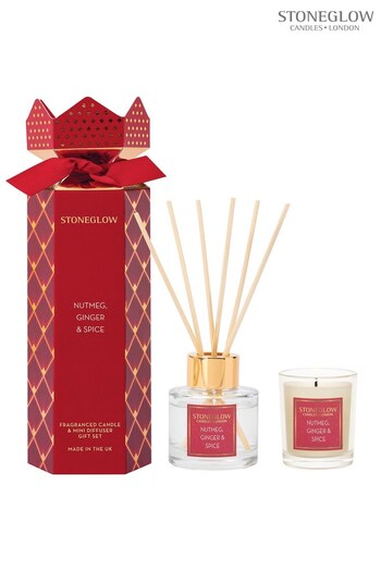 Stoneglow Clear Nutmeg Ginger and Spice Cracker Gift (K66874) | £25