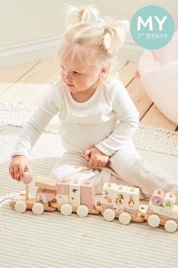 Personalised Flopsy Bunny Pull-Along Train by My 1st Years (K67055) | £33