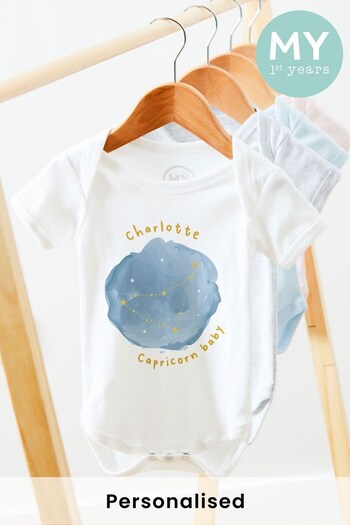 Personalised Capricorn Baby Bodysuit by My 1st Years (K67068) | £15