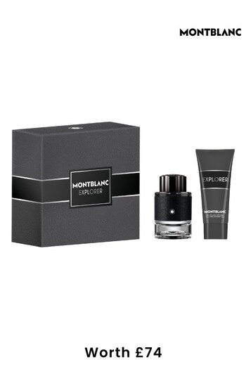 Montblanc Explorer Eau de Parfum 60ml and Shower Gel 100ml Gift Set (K67191) | £58