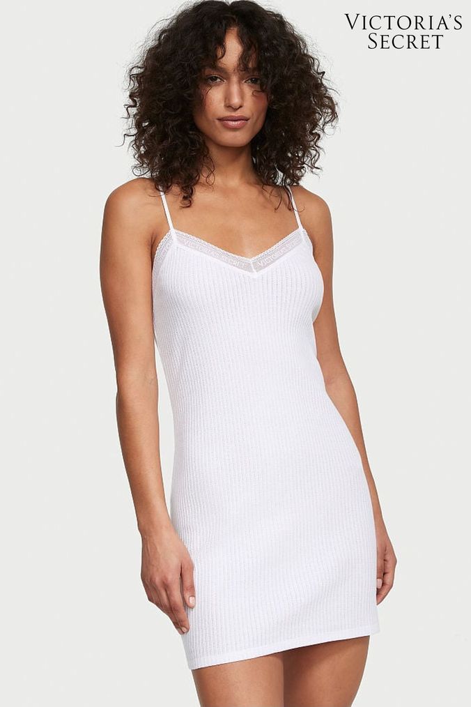 White bodycon slip best sale