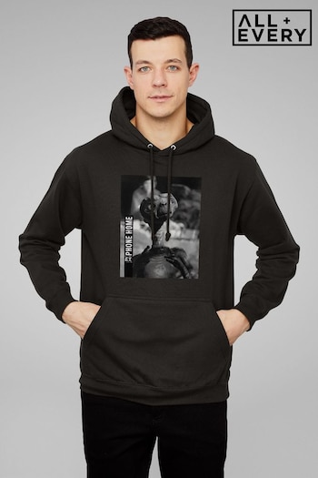 All + Every Deep Black E.T. Phone Home Cinematic Shot Adult Hoodie (K67382) | £40