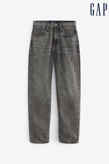 Gap Black Faded Straight Leg Jeans (K67445) | £45