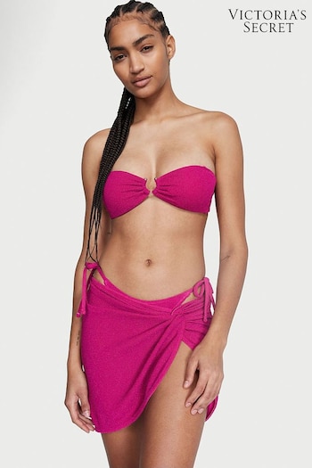 Victoria's Secret Forever Pink Strapless Shimmer Swim Bikini Top (K67660) | £39