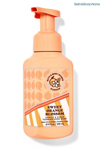 Bath & Body Works Sweet Orange Blossom Gentle and Clean Foaming Hand Soap 8.75 fl oz / 259 mL (K67688) | £10