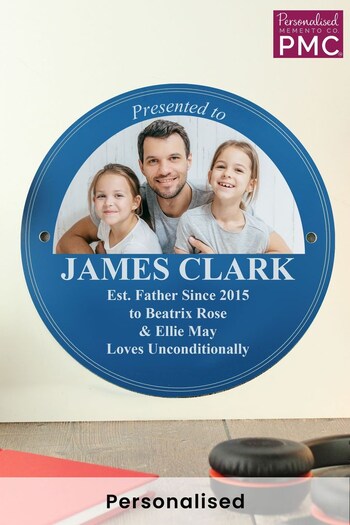 Personalised Photo Upload Heritage Plaque by PMC (K67775) | £15