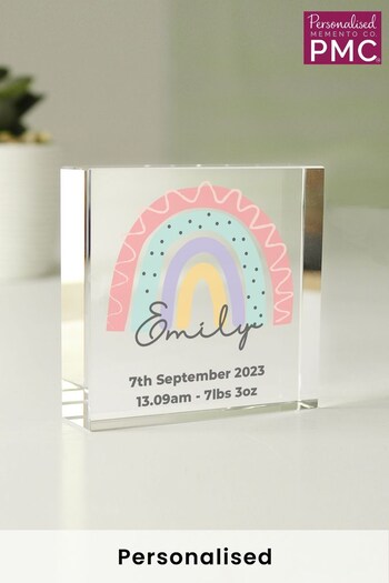Personalised Rainbow Crystal Token Ornament by PMC (K67794) | £15