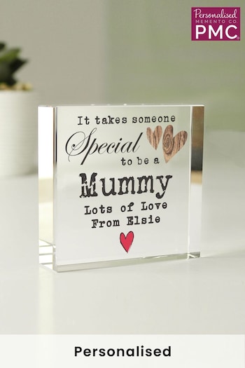 Personalised Someone Special  Crystal Token Ornament by PMC (K67800) | £15