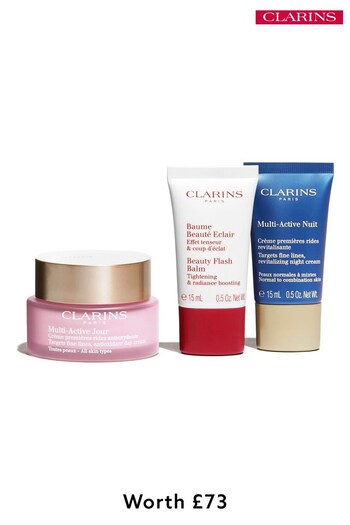 Clarins Multi-Active Collection (Worth over £72) Gift Set (K68035) | £49