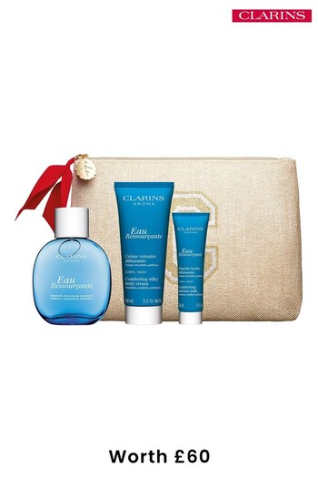 Clarins Eau Ressourcante Collection (Worth over £60) Gift Set (K68049) | £42