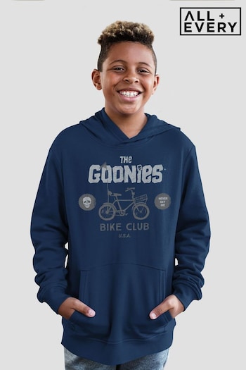 All + Every Oxford Navy The Goonies Bike Club Kids Hooded Sweatshirt by All+Every (K68131) | £29