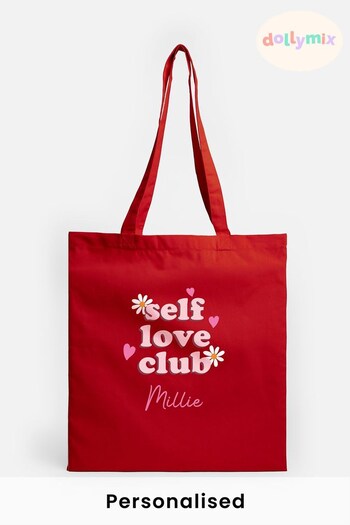 Personalised Self Love Club Tote Bag by Dollymix (K68361) | £17