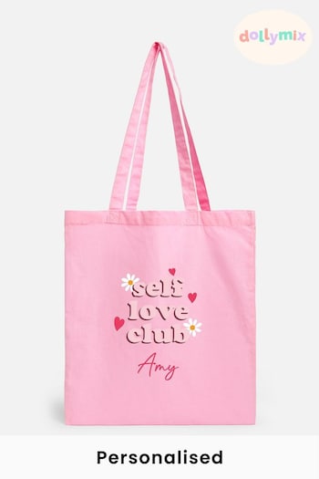 Personalised Self Love Club Tote Bag by Dollymix (K68365) | £17