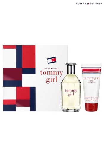 Tommy Hilfiger Tommy Girl Eau De Toilette 100ml and Body Lotion 100ml Gift Set (K68372) | £32
