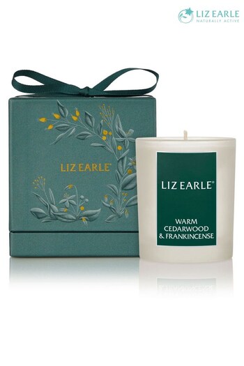 Liz Earle Clear Warm Cedarwood & Frankincense Botanical Candle (K68433) | £35