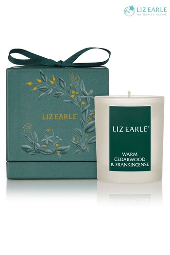 Liz Earle Clear Warm Cedarwood & Frankincense Botanical Candle (K68433) | £23.50